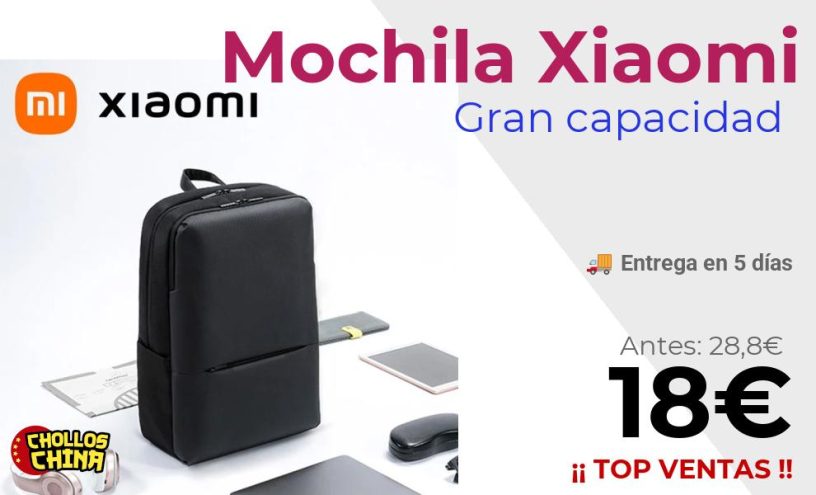 Mochila de negocios clásica Xiaomi 2 por 18€