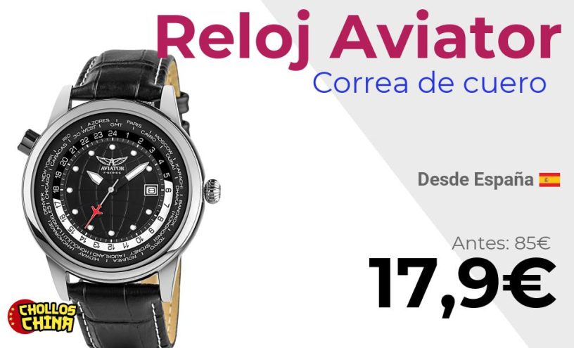 Reloj analógico Aviator AVW6975G354 por 17€