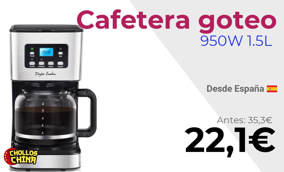Cafetera de goteo Taylor Swoden por 22,1€