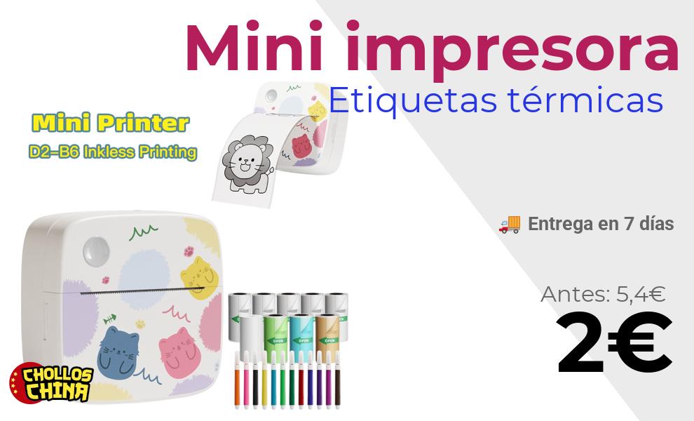 Impresora portátil Dolewa D2 por 2€