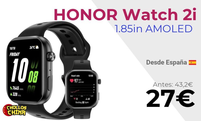 Smartwatch HONOR InFoWear Watch 2i por 27€