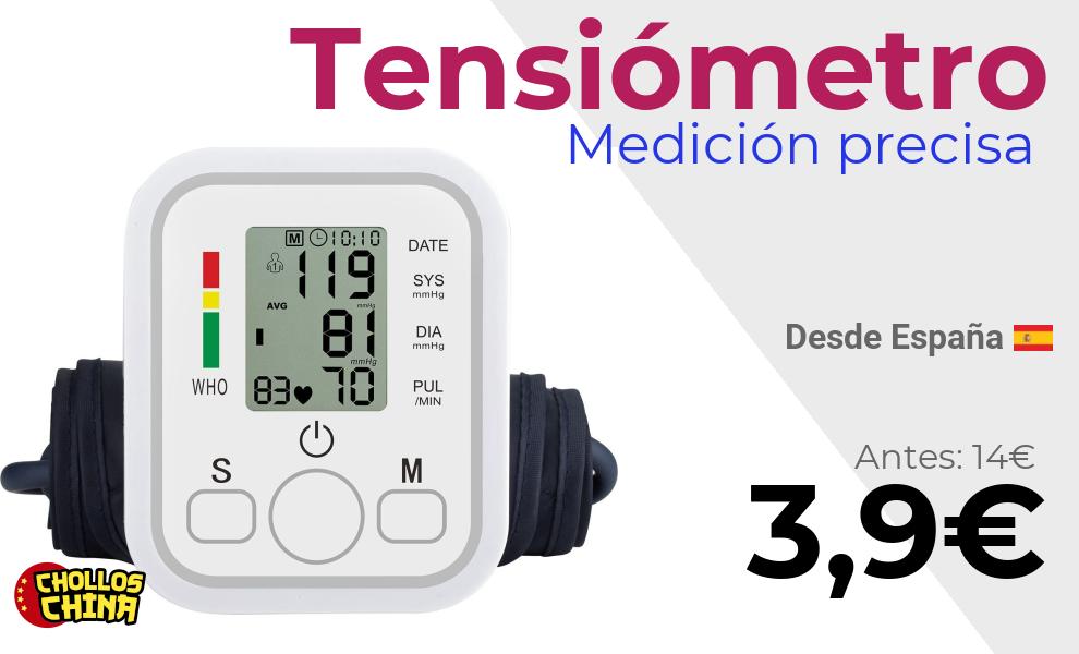 Tensiómetro de brazo digital por 3€