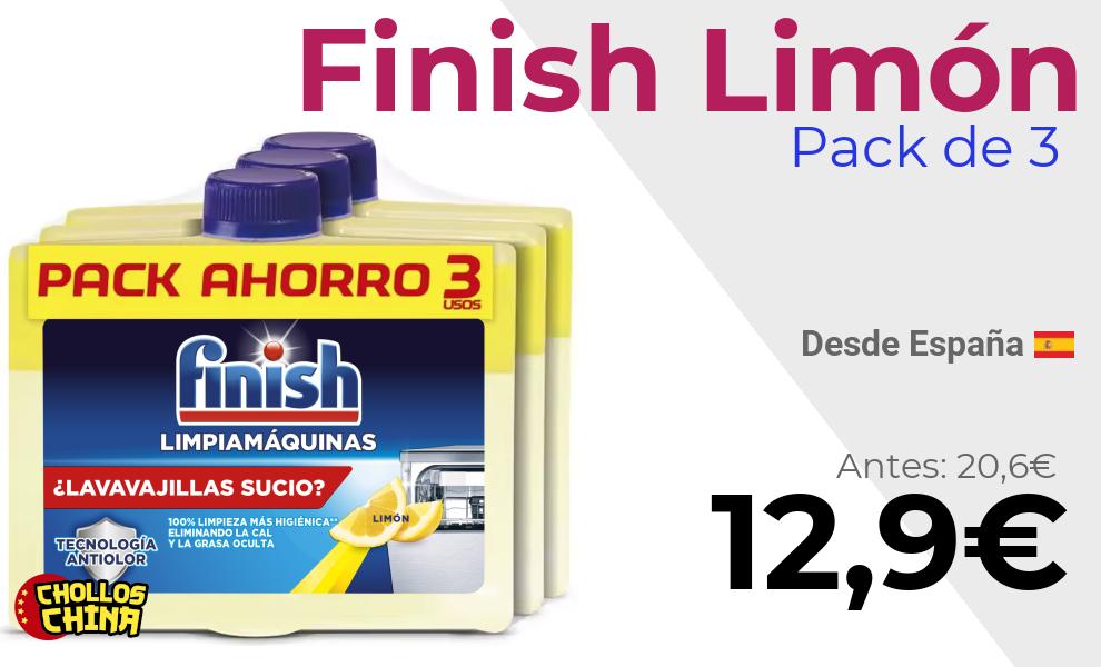 Limpiamáquinas Finish para lavavajillas por 12,9€
