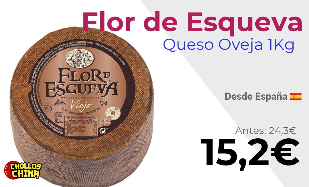 Queso viejo de oveja Flor de Esgueva por 15,2€