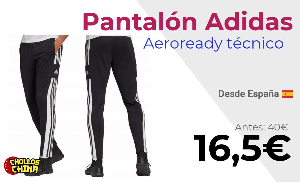 Pantalón deportivo Adidas Squadra 21 por 16€