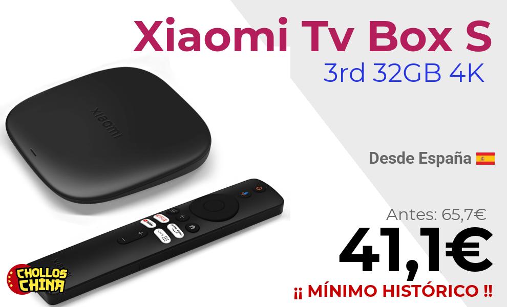TV Box Xiaomi S 3rd gen 32GB por 41,1€