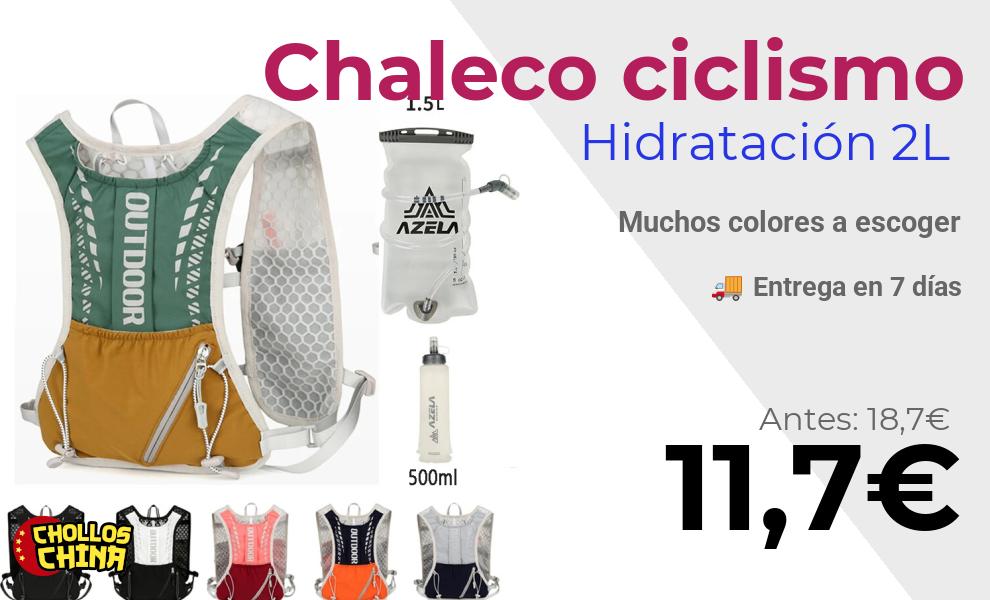 Chaleco de hidratación para ciclismo por 11,7€