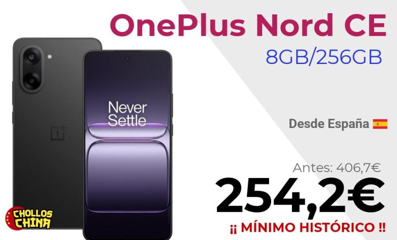 OnePlus Nord CE 5 5G 8GB/256GB por 254,2€
