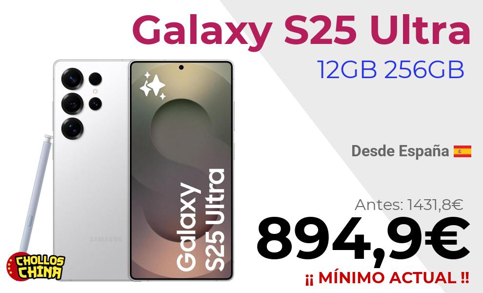 Samsung Galaxy S25 Ultra 12GB 256GB por 894,9€