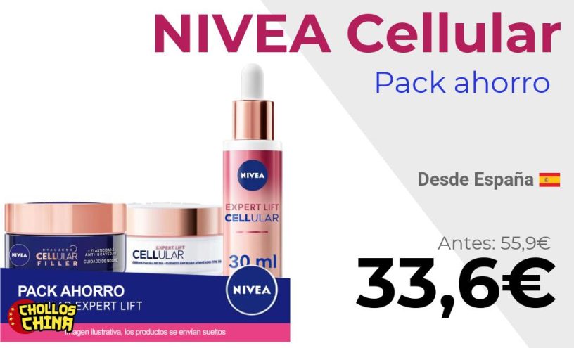Pack NIVEA Cellular Expert por 33,6€