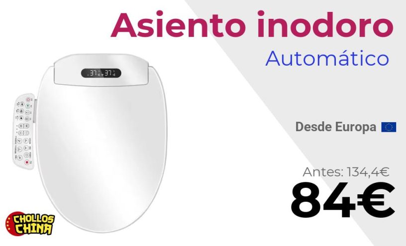 Asiento de inodoro automático inteligente por 84€