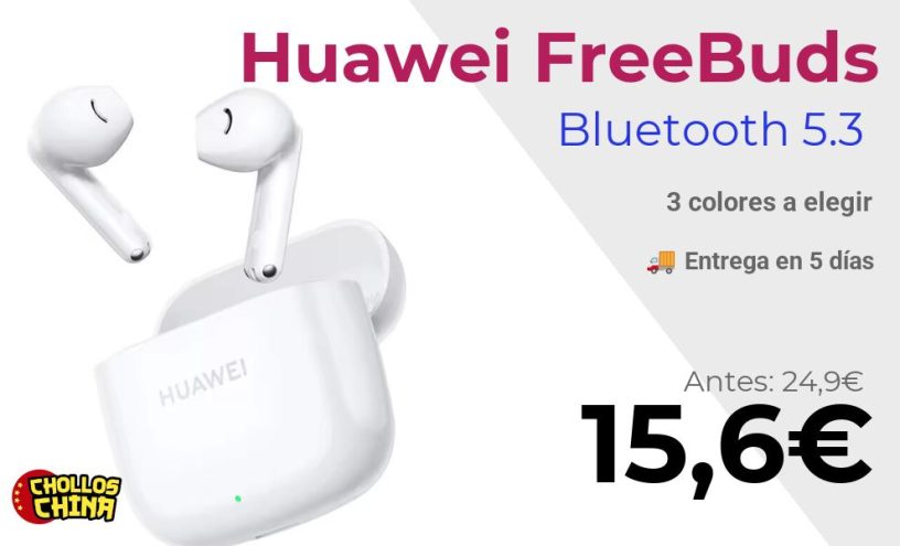 Auriculares inalámbricos Huawei FreeBuds SE 2 por 15,6€