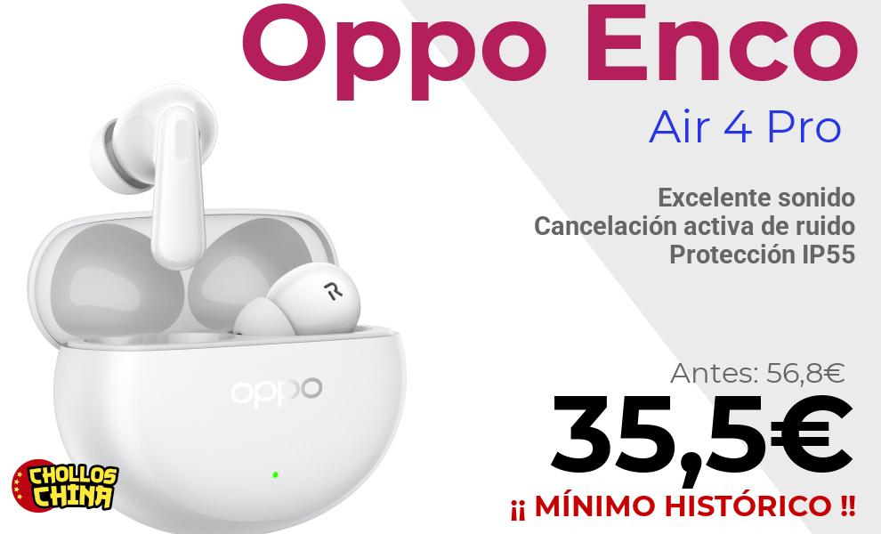 Auriculares inalámbricos OPPO Enco Air4 Pro por 35,5€
