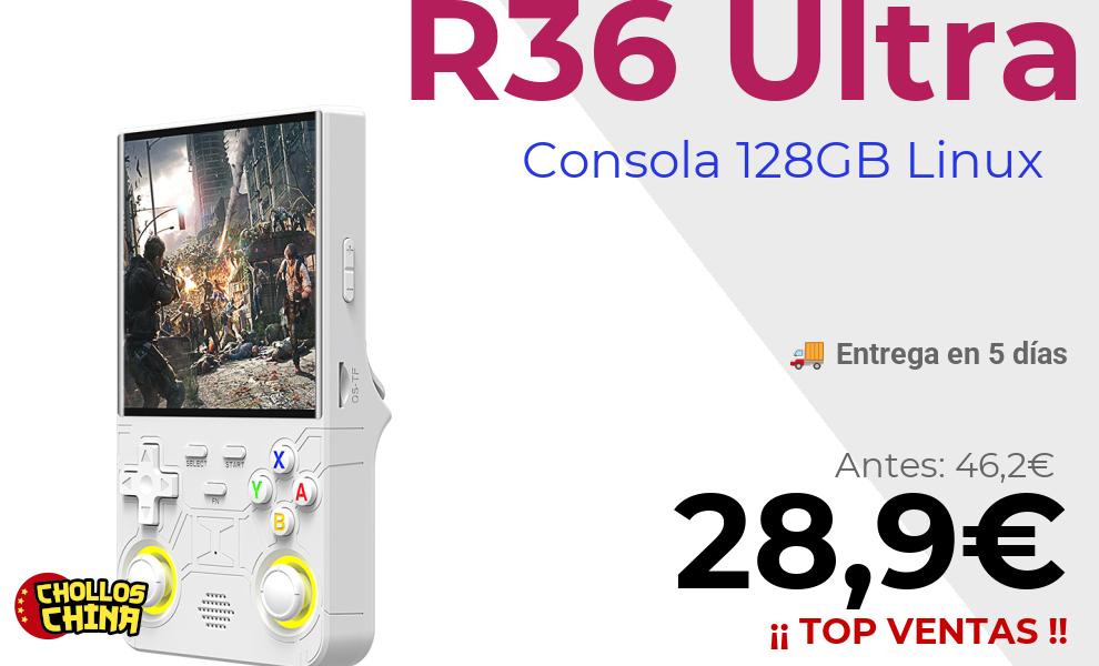 Consola de videojuegos R36 Ultra por 28,9€