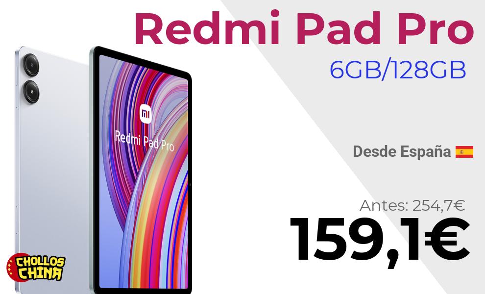 Redmi Pad Pro 6GB/128GB por 159,1€