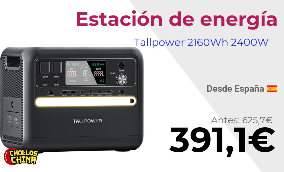 Estación de energía TALLPOWER V2400 por 391,1€