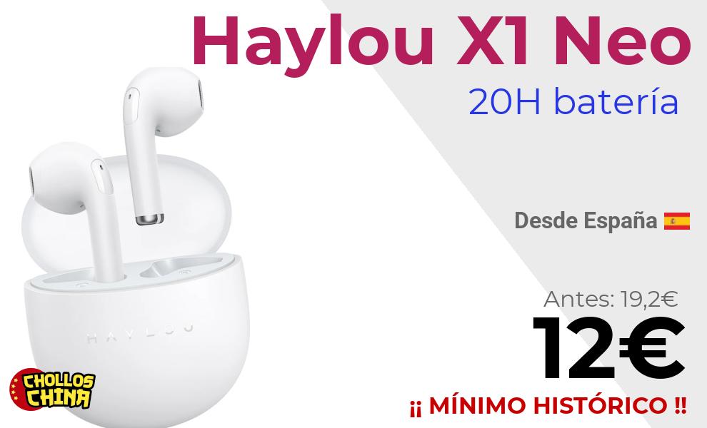 Auriculares Bluetooth Haylou X1 Neo por 12€