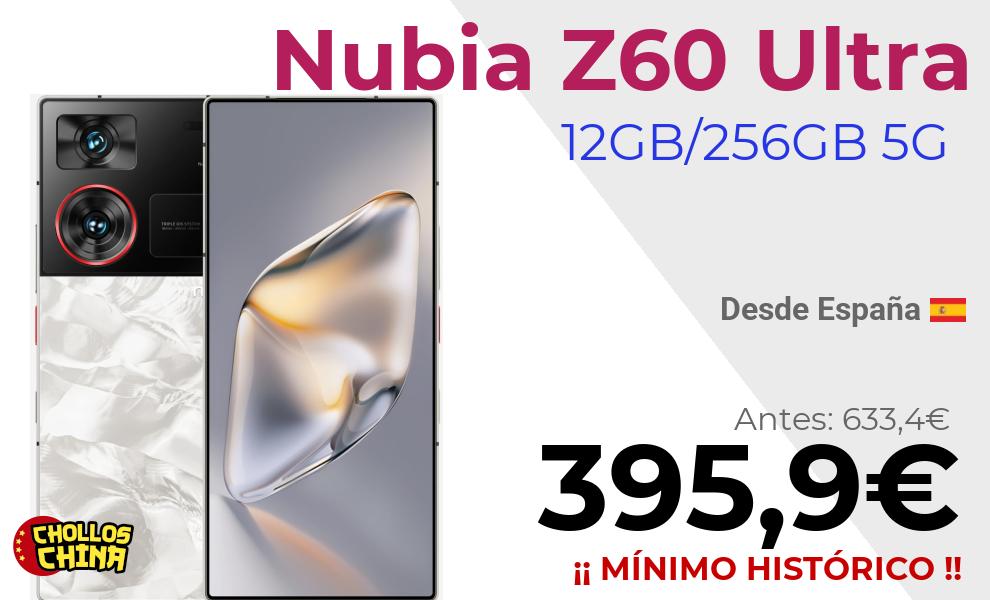 Nubia Z60 Ultra 5G 6000mAh por 395,9€