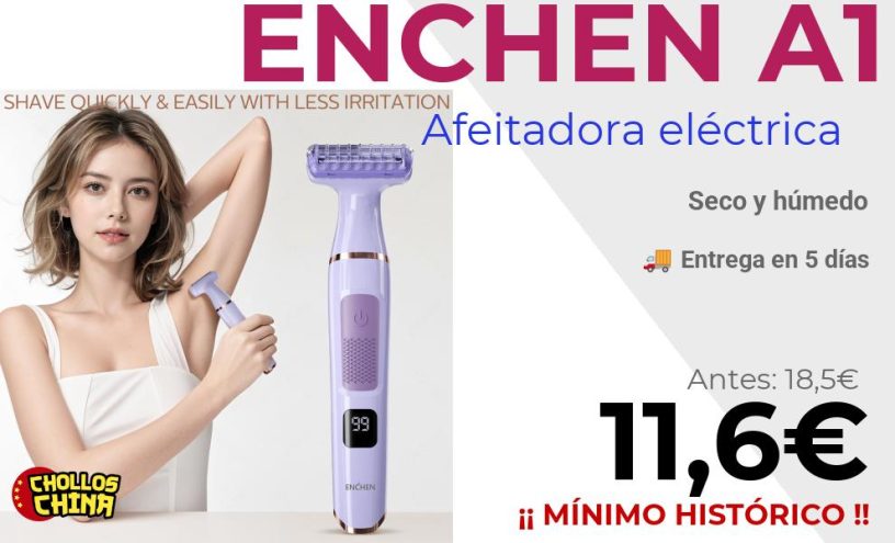 Afeitadora eléctrica ENCHEN A1 por 11,6€