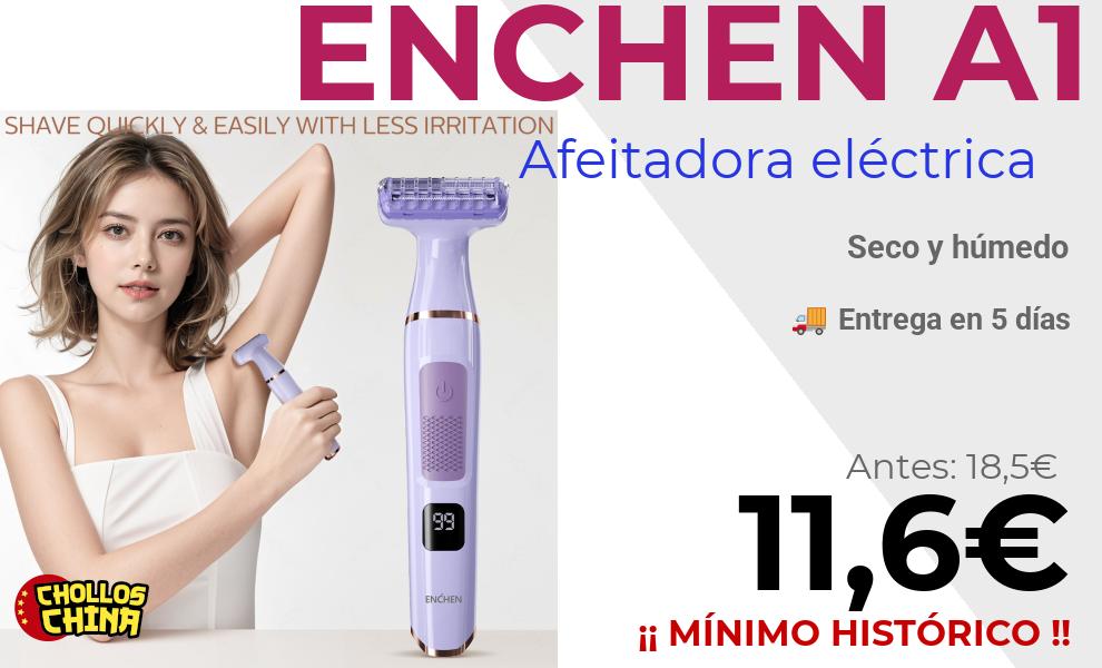 Afeitadora eléctrica ENCHEN A1 por 11,6€