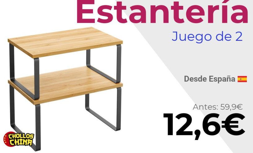 Estante para especias Songmics por 12€