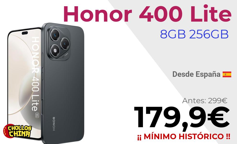 Honor 400 Lite 8GB 256GB por 179€