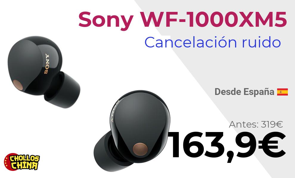 Auriculares inalámbricos Sony WF-1000XM5 por 163,9€