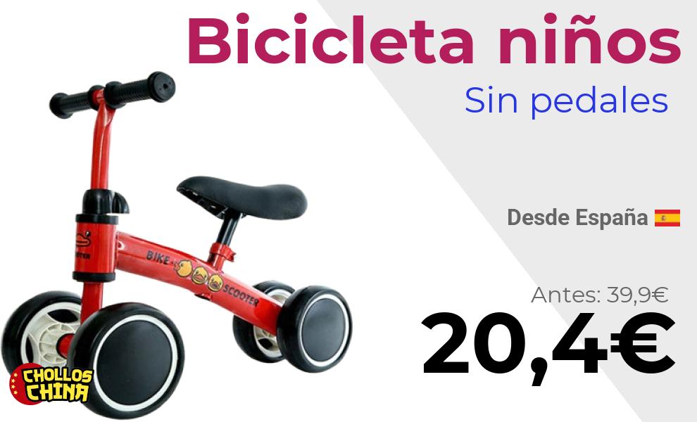 Bicicleta de equilibrio infantil por 20,5€