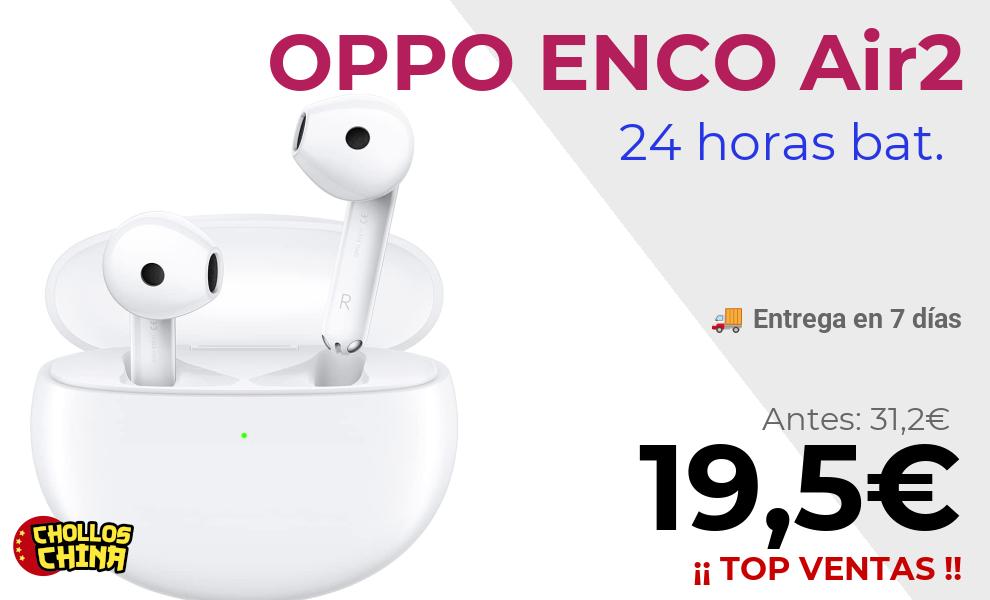 Auriculares inalámbricos OPPO ENCO Air2 por 19,5€