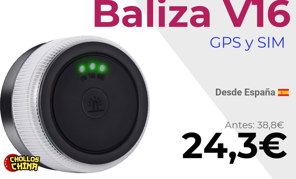 Baliza V16 Geolocalización DGT 3.0 por 24,3€