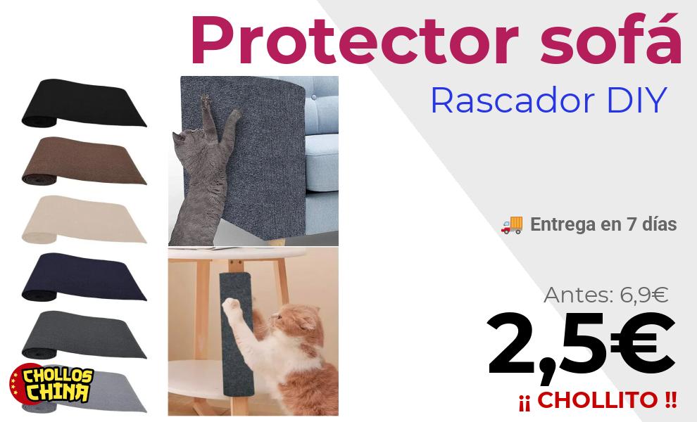Protector de sofá rascador para gatos por 2,5€