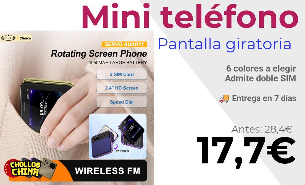 Mini teléfono Servo AUAR11 por 17,7€