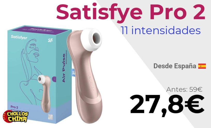 Succionador Satisfye Pro 2 por 27€