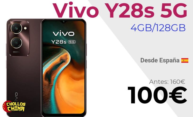 Vivo Y28s 5G 128GB por 100€