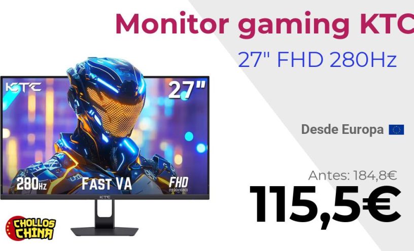 Monitor para juegos KTC H27E22P por 115,5€