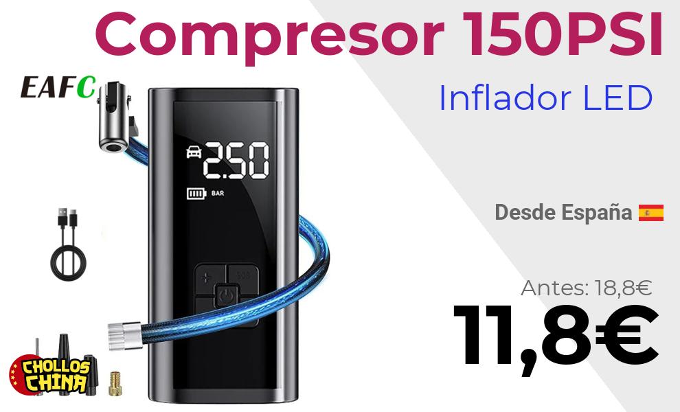 Compresor de aire eléctrico 150PSI por 11,8€