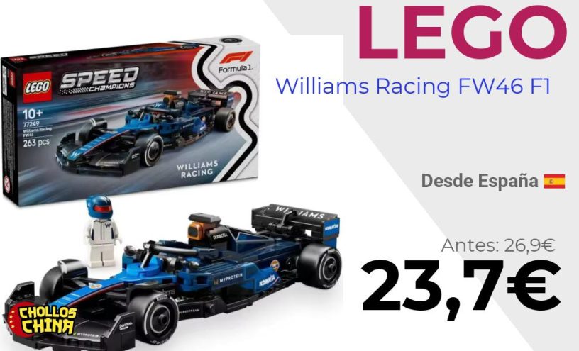 Coche de carreras LEGO Speed Champions por 23€