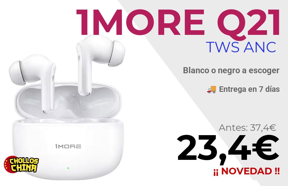 Auriculares inalámbricos 1MORE Q21 por 23,4€