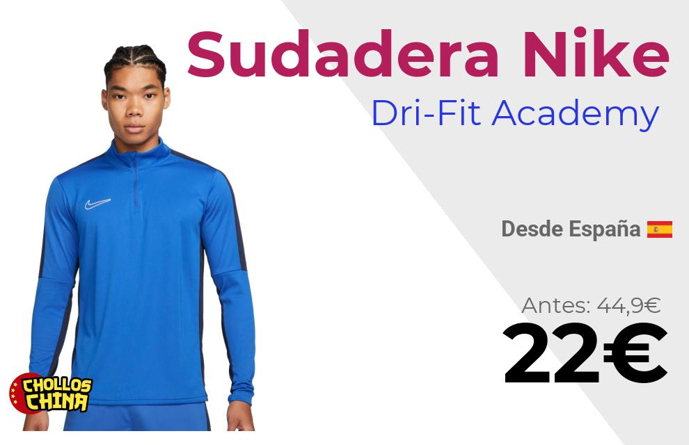 Sudadera Nike Dri-Fit Academy 23 por 22€