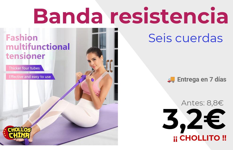 Banda de resistencia para ejercicio por 3,2€