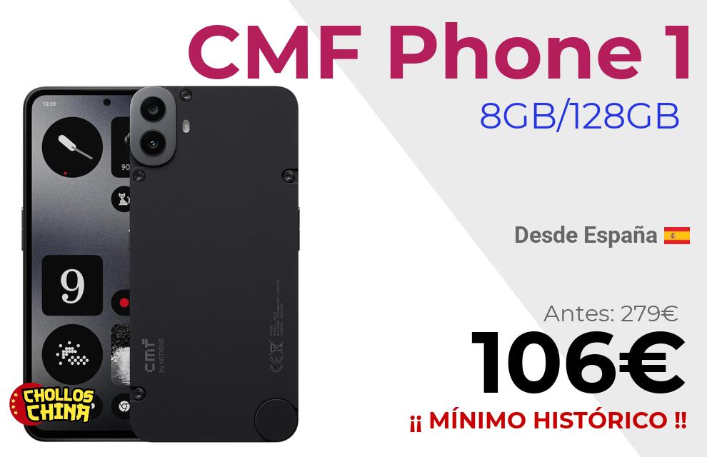 CMF Phone 1 8GB/128GB por 106€
