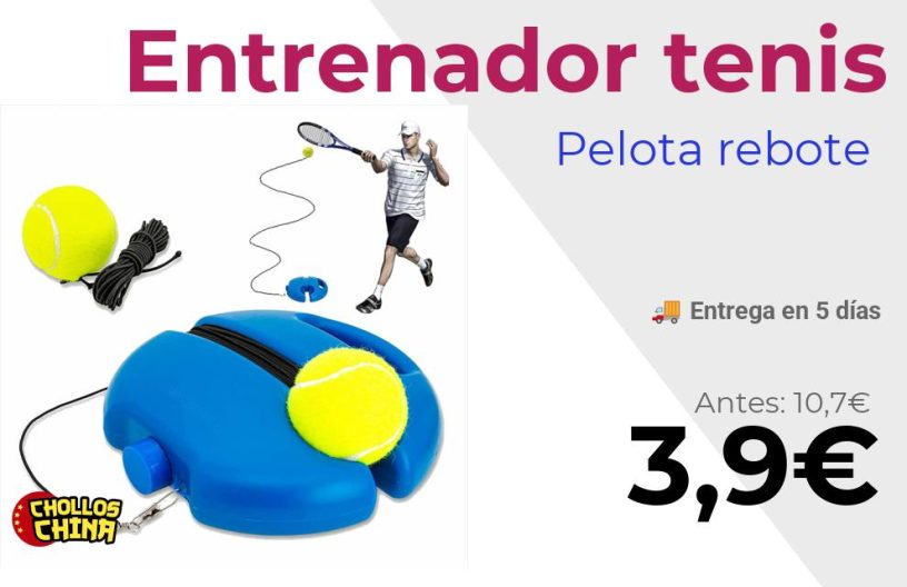 Juego entrenador de tenis con pelota por 3,9€