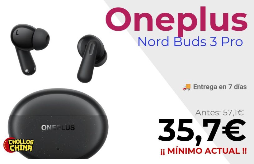 Auriculares Oneplus Nord Buds 3 Pro por 35,7€