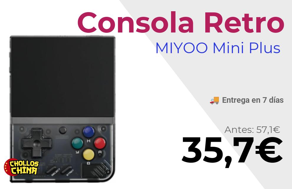 Consola portátil Retro MIYOO Mini Plus V2 por 35,7€
