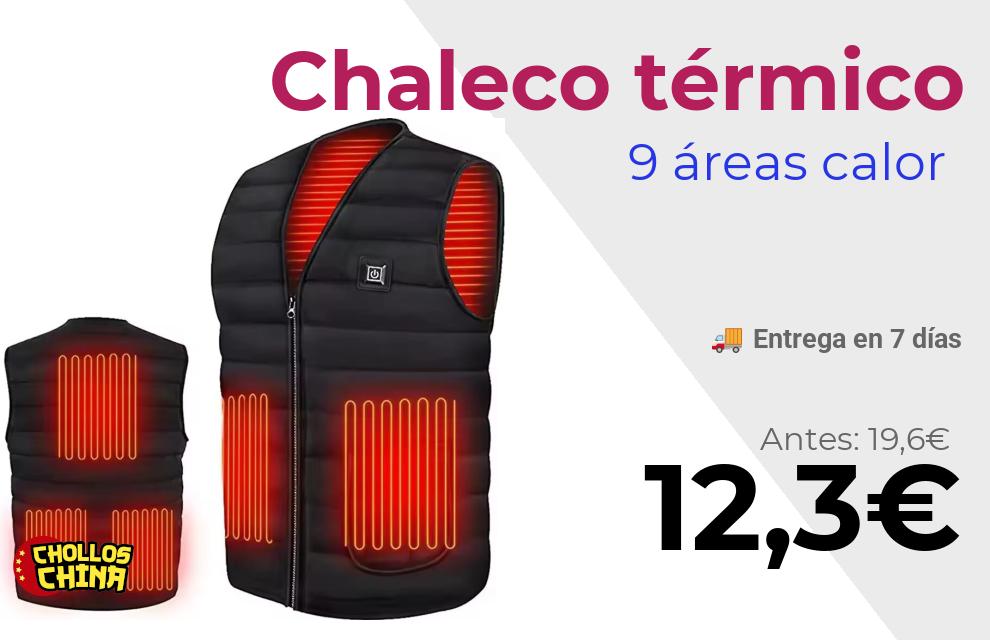 Chaleco calefacción inteligente por 12,3€