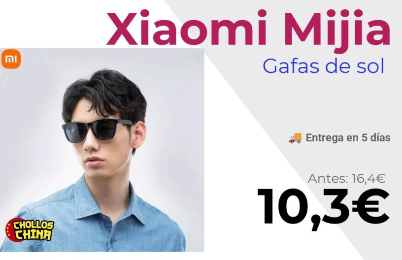 Gafas de sol Xiaomi Mijia por 10,3€