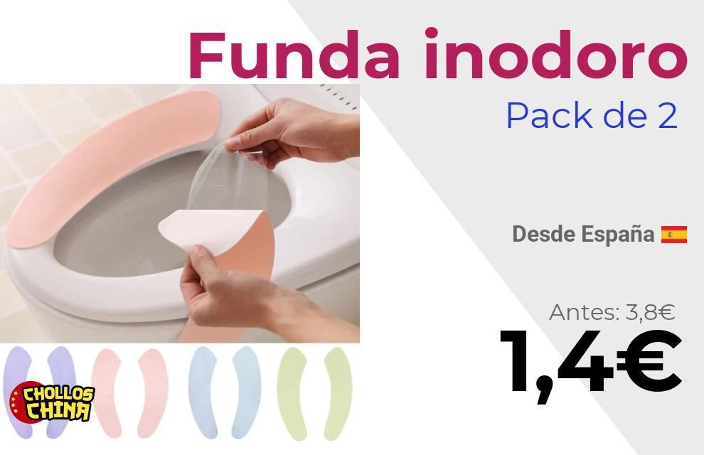 Funda de asiento de inodoro lavable por 1,4€