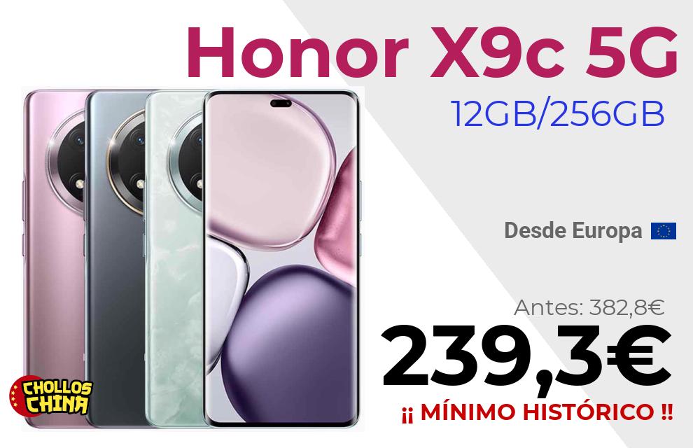 Honor X9c 5G 12GB/256GB por 239,3€