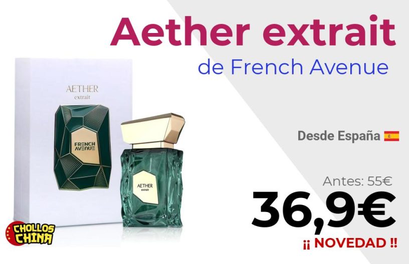 Extracto de perfume French Avenue Aether por 36€