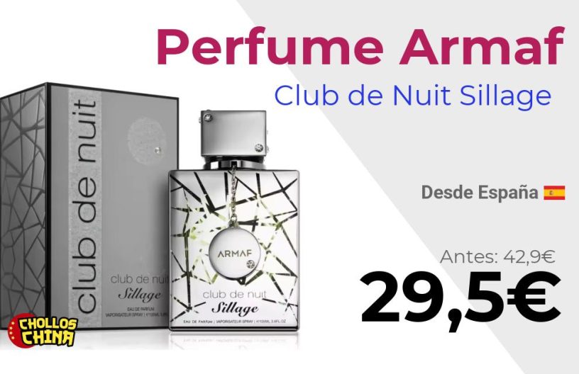 Perfume Armaf Club De Nuit Sillage por 29€
